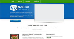 Desktop Screenshot of norcalwebsites.com